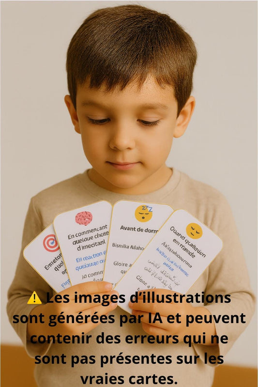 Mes premières invocations – 24 Cartes éducatives enfant 3-10 ans | Doua à imprimer