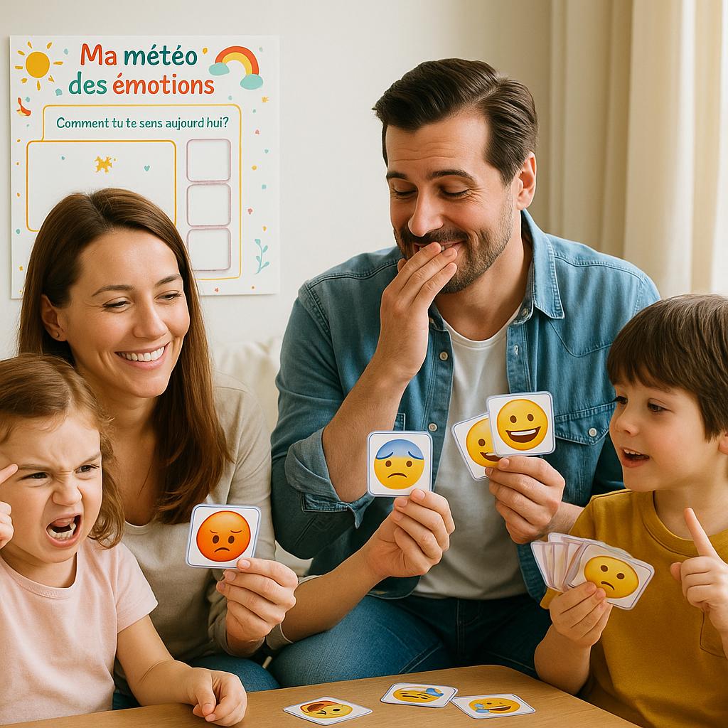 Kit des émotions pour enfants musulmans (2-6 ans)  Cartes, jeux et outils à imprimer