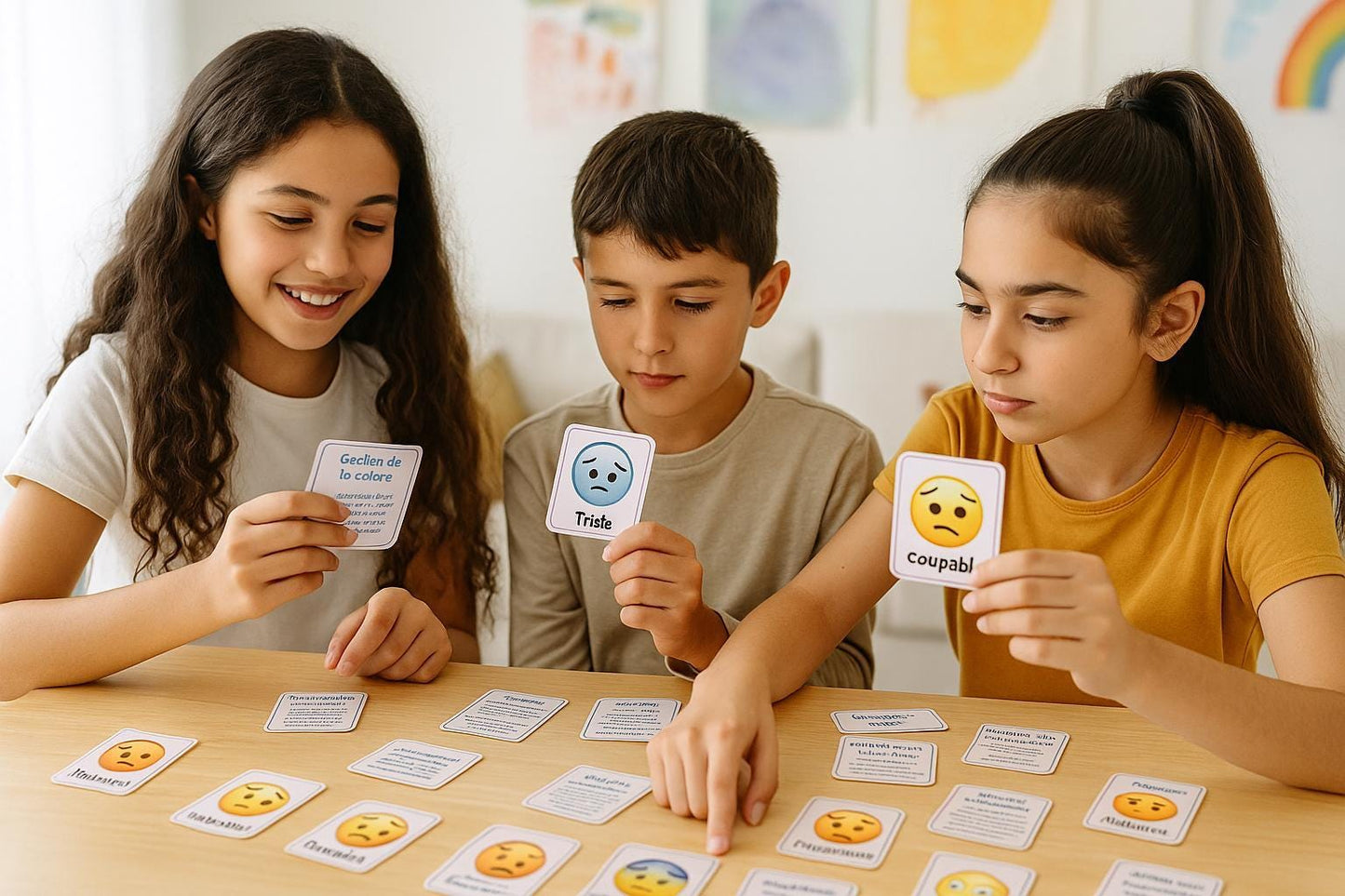 Kit des émotions pour enfants musulmans (7-12 ans)  Cartes, jeux et outils à imprimer